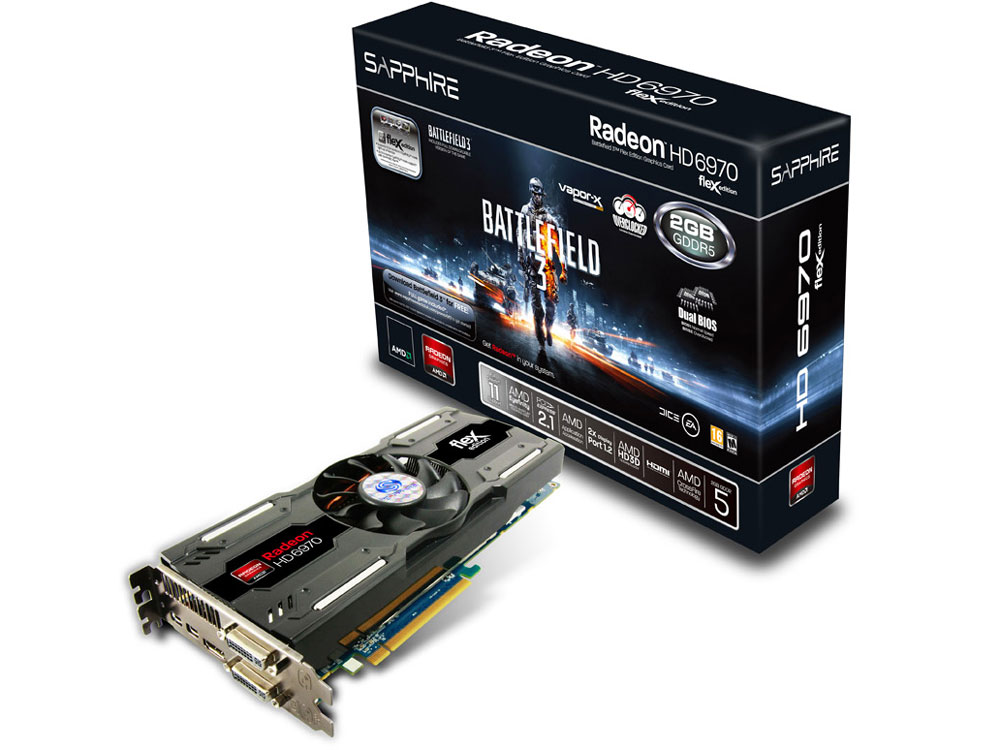 SAPPHIRE FLEX HD 6970 2GB GDDR5 BF3 Edition [PCIExp 2GB] �̐��i�摜