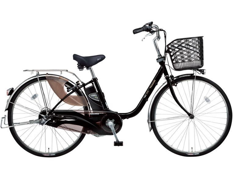 パナソニック　電動アシスト自転車 ビビスタイルDX BE-END634B パナソニック ビビ・DX BE-END634B [ピュアブラック] + 専用充電