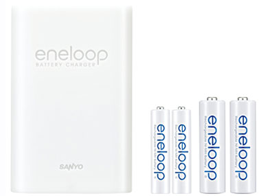 eneloop �P3�`2��/�P4�`2�t2�{���Ή��[�d��Z�b�g N-TGN0104BS