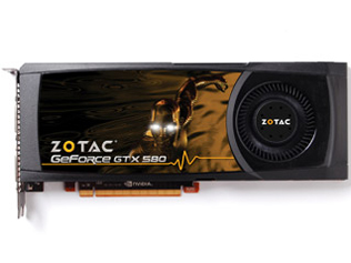 ZOTAC GeForce GTX 580 ZT-50107-10P [PCIExp 1.5GB]