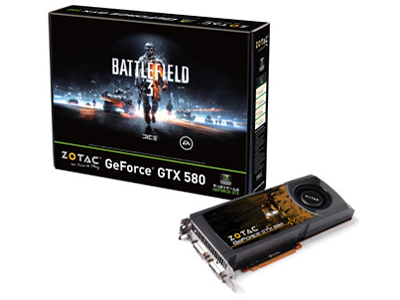 ZOTAC GeForce GTX 580 ZT-50107-10P [PCIExp 1.5GB] �̐��i�摜
