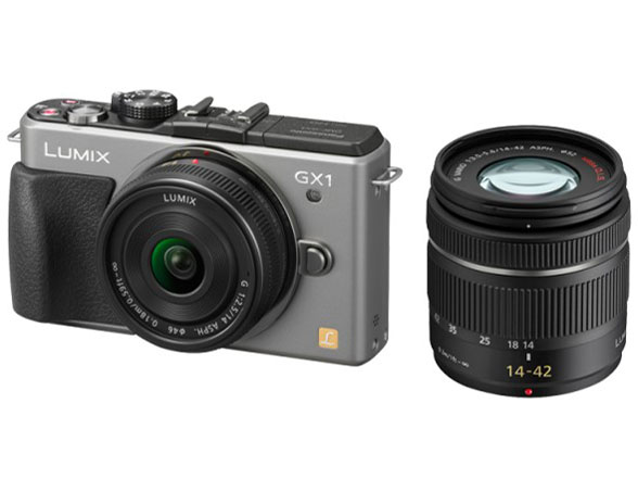 LUMIX GX1ミラーレスカメラ ダブルズームレンズキット ファインダー付き Amazon | パナソニック ミラーレス一眼カメラ ルミックス GX1