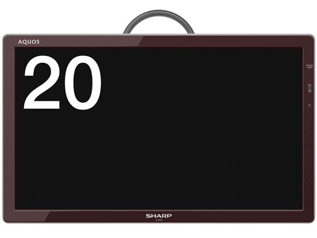 �t���[�X�^�C�� AQUOS LC-20F5-R [20�C���` ���b�h�n] �̐��i�摜