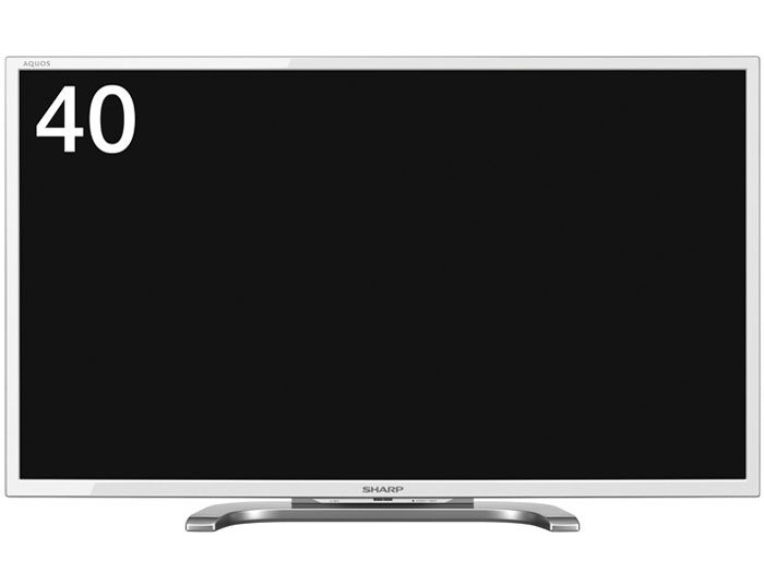 �t���[�X�^�C�� AQUOS LC-40F3-W [40�C���` �z���C�g�n] �̐��i�摜