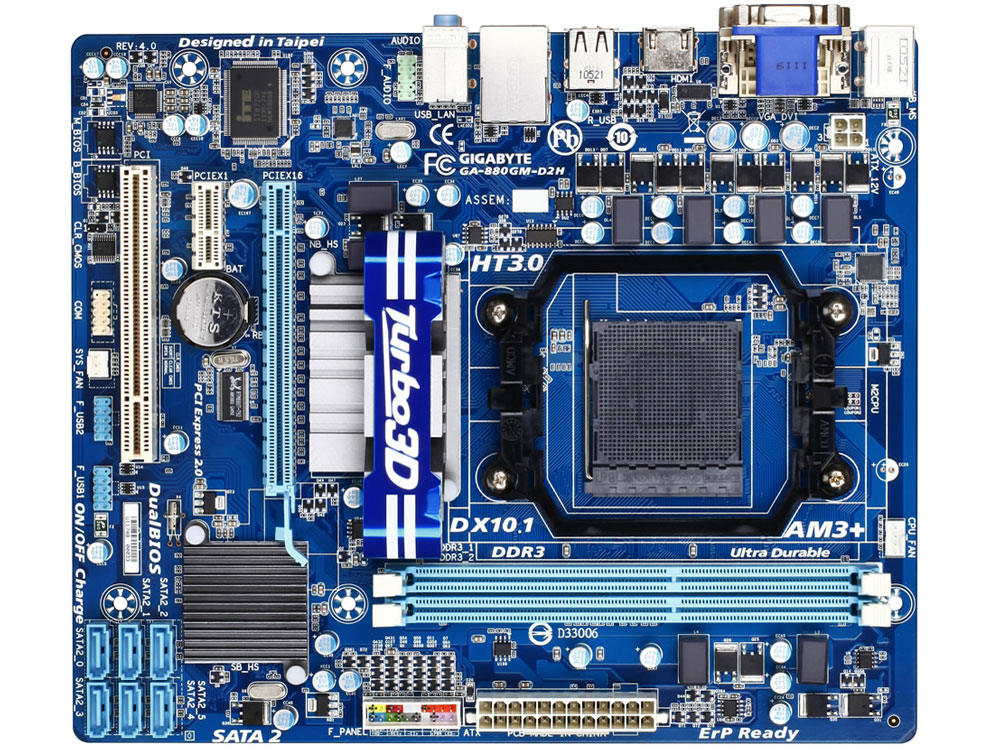 GA-880GM-D2H [Rev.4.0] �̐��i�摜