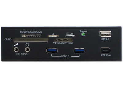 PF-013CR [����USB/IEEE1394 14in1 �u���b�N]