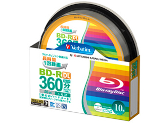 VBR260YP10SV1 [BD-R DL 4�{�� 10���g] �̐��i�摜