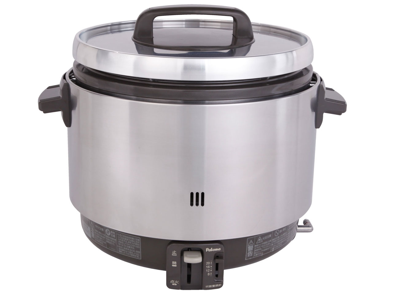 パロマ 業務用 ガス炊飯器 PR-10DSS (固定取手仕様) <BR>( 5.5升 10L 20〜55合炊き <BR>* 通販 