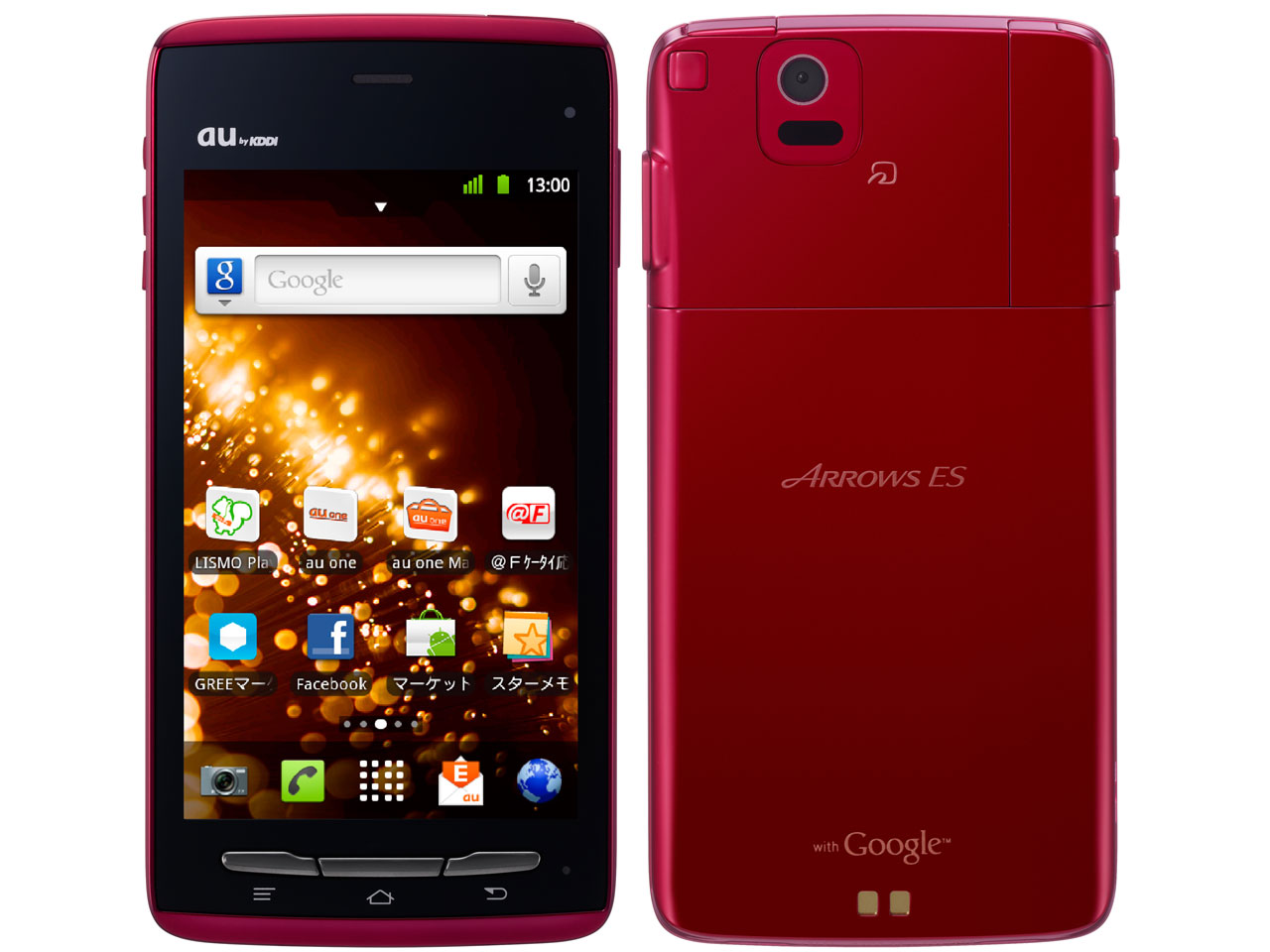 ARROWS ES IS12F au [���r�[���b�h] �̐��i�摜