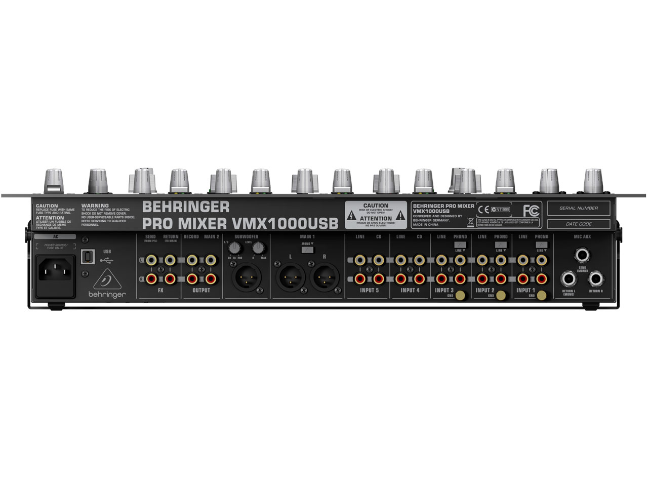 PRO MIXER VMX1000USB