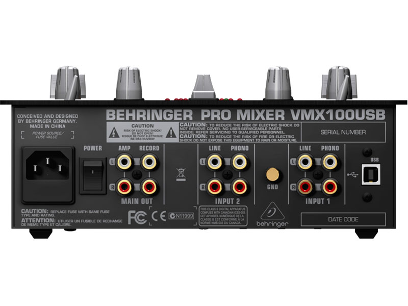 PRO MIXER VMX100USB