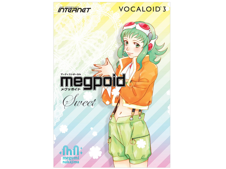 VOCALOID3 Library Megpoid Sweet �̐��i�摜