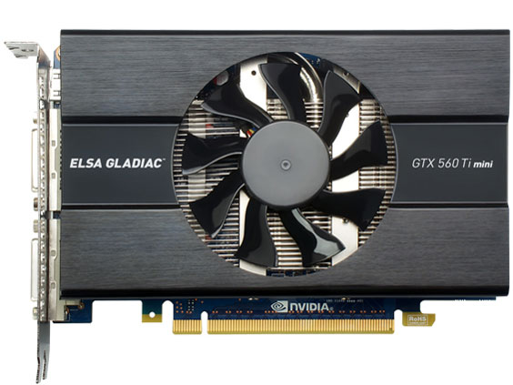 価格 Com Elsa Gladiac Gtx 560 Ti Mini 1gb Ncjapan10周年記念特別版 Pciexp 1gb バルク の製品画像