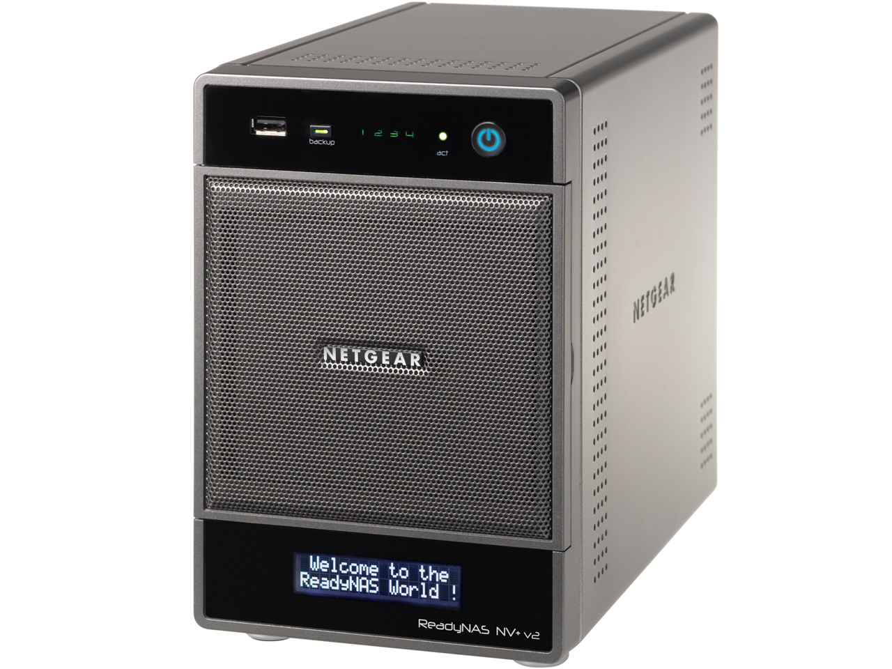 NETGEAR ReadyNAS NV+ ネットワーク接続ストレージ NETGEAR ReadyNAS NV+ v2 4ベイデスクトップ型ネットワーク