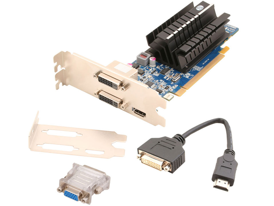 SAPPHIRE FLEX HD6450 1G DDR3 PCI-E DL-DVI-I+SL-DVI-D/HDMI [PCIExp 1GB �o���N]