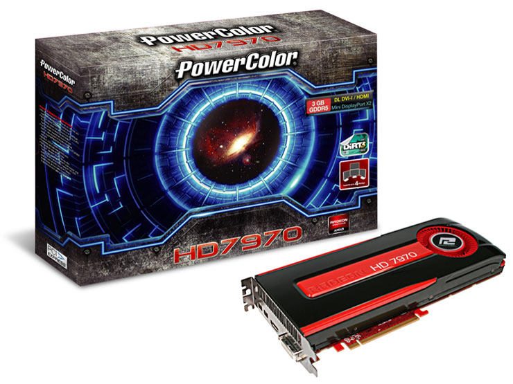 PowerColor HD7970 3GB GDDR5 AX7970 3GBD5-M2DHG [PCIExp 3GB] �̐��i�摜