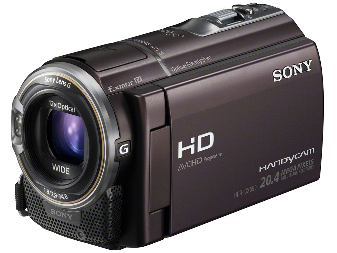 HDR-CX590V (T) [�{���h�[�u���E��]