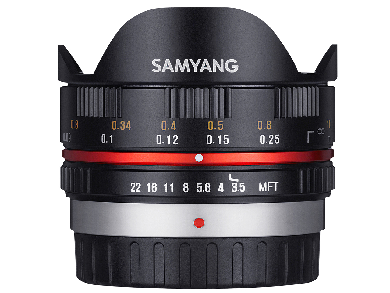 7.5mm 1:3.5 UMC Fish-eye MFT [ブラック]
