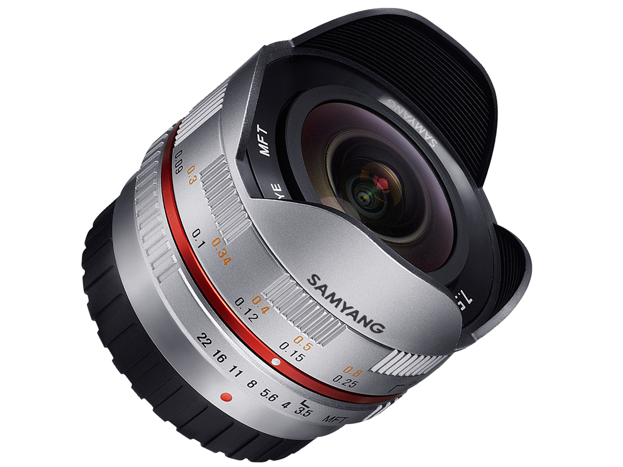 7.5mm 1:3.5 UMC Fish-eye MFT [シルバー]