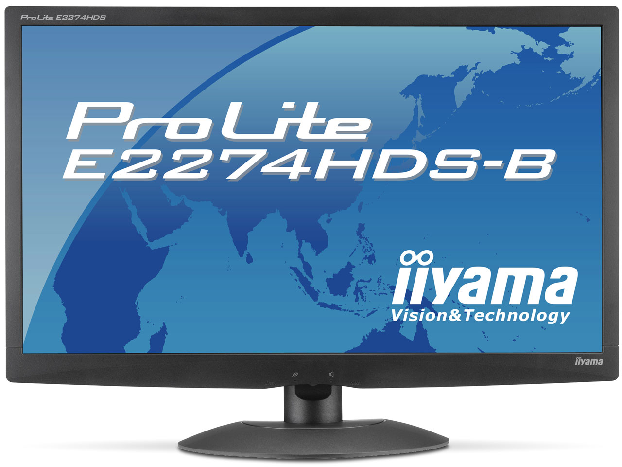 ProLite E2274HDS-B PLE2274HDS-B1 [21.5�C���` �}�[�x���u���b�N] �̐��i�摜