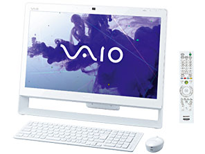 VAIO J�V���[�Y VPCJ238FJ/W [�z���C�g] �̐��i�摜