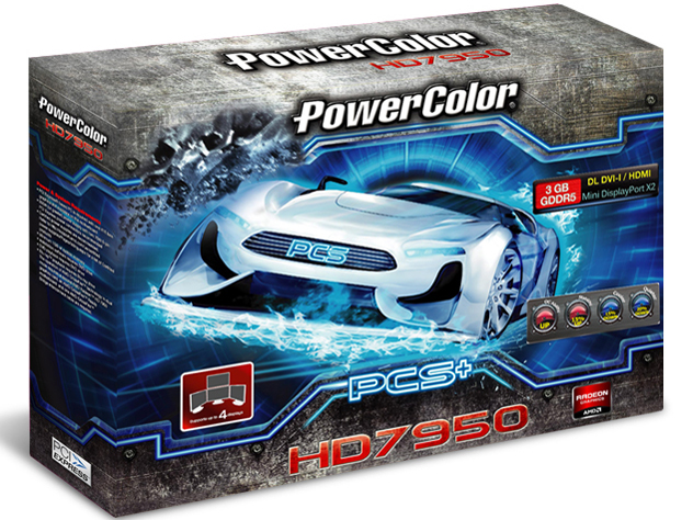 PowerColor PCS+ HD7950 3GB GDDR5 AX7950 3GBD5-2DHPP [PCIExp 3GB]