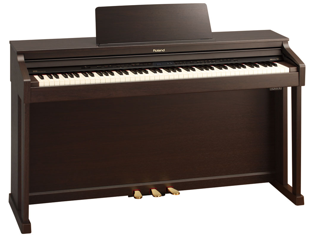 Roland Piano Digital HP503-RWS [���[�Y�E�b�h���d�グ] �̐��i�摜