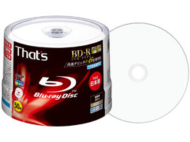 BR-V25WWY50BG [BD-R 6�{�� 50��] �̐��i�摜
