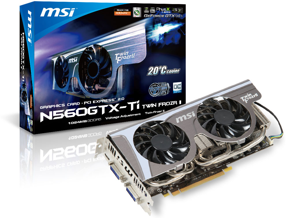 N560GTX-Ti Twin Frozr II OC V2 [PCIExp 1GB] �̐��i�摜