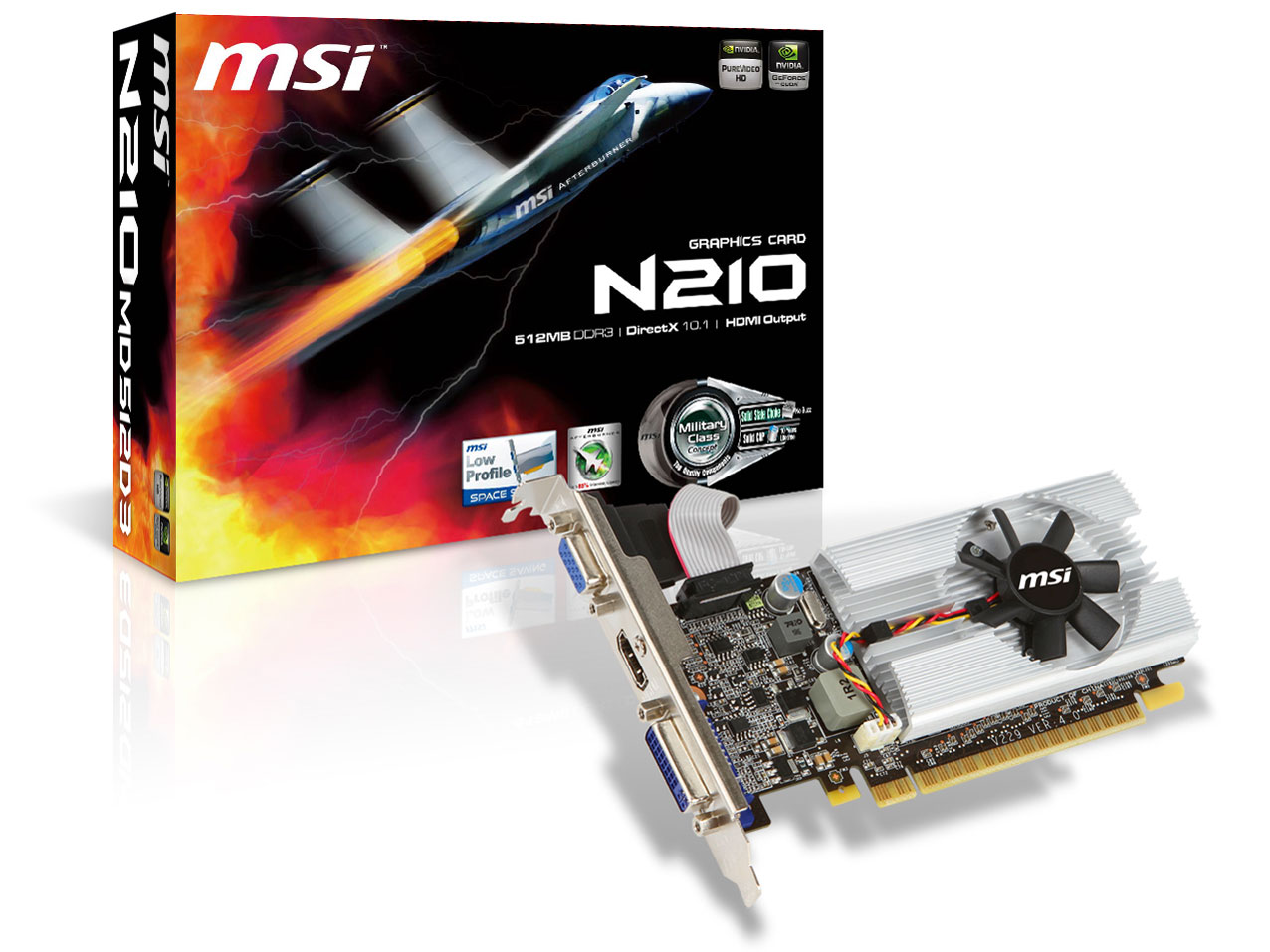 N210-MD512D3/LP V2 [PCIExp 512MB] �̐��i�摜