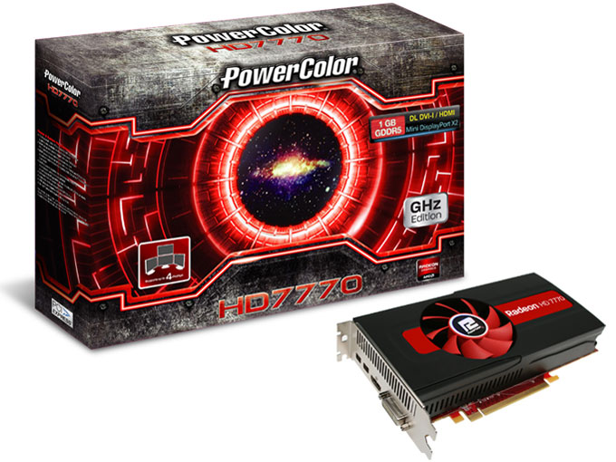 PowerColor HD7770 GHz Edition 1GB GDDR5 AX7770 1GBD5-2DH [PCIExp 1GB] �̐��i�摜