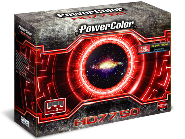 PowerColor HD7750 1GB GDDR5 AX7750 1GBD5-DH [PCIExp 1GB]