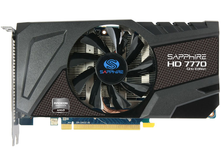 SAPPHIRE HD7770 GHZ EDITION OC 1G GDDR5 PCI-E HDMI/DVI-I/DUAL MINI DP [PCIExp 1GB]