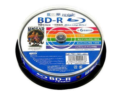 HDBD-R6X10SP [BD-R 6�{�� 10���g] �̐��i�摜