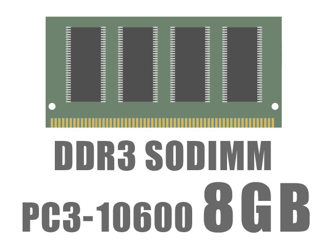 SODIMM DDR3 PC3-10600 8GB �̐��i�摜