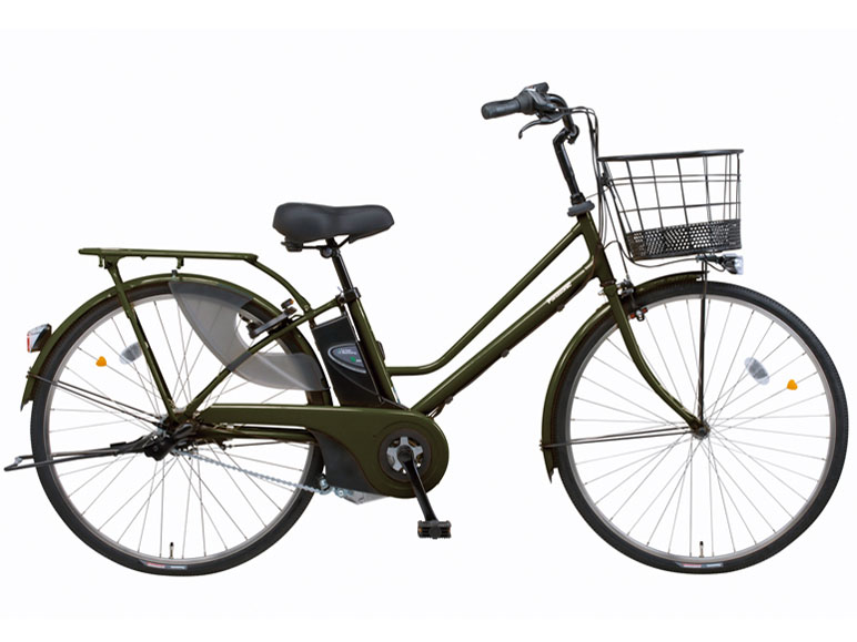 【美品】Panasonic/パナソニック 電動アシスト自転車 LALA5 ララファイブ ENDV63 BE-ENDV63V 8Ah 26インチ リークブルー バッテリー/充電器付【ユーズドユーズ名古屋天白店】J2350 パナソニック ララファイブ BE-ENDV63-B [ピュアブラック] + 専用充電