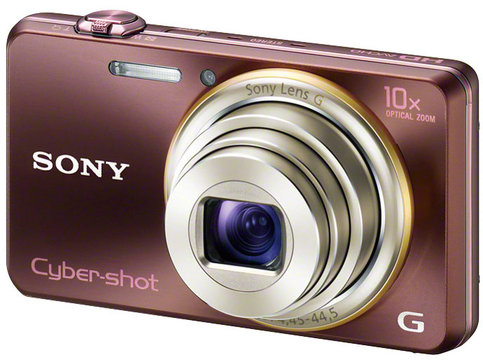 �T�C�o�[�V���b�g DSC-WX100 (T) [�u���E��] �̐��i�摜