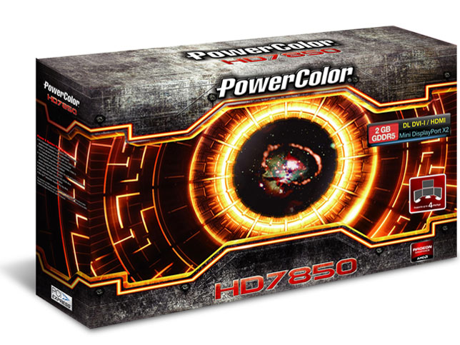 PowerColor HD7850 2GB GDDR5 AX7850 2GBD5-2DH [PCIExp 2GB]