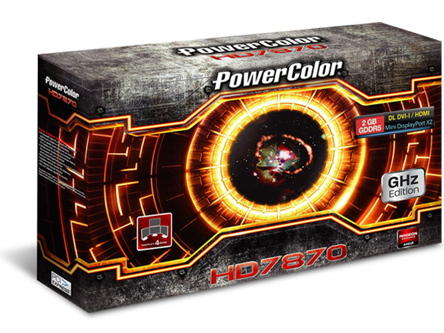 PowerColor HD7870 GHz Edition 2GB GDDR5 AX7870 2GBD5-2DH [PCIExp 2GB]