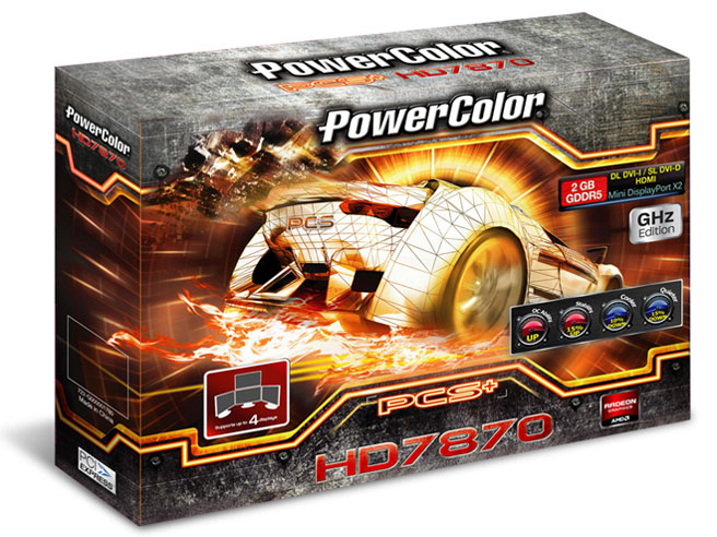PowerColor PCS+ HD7870 GHz Edition 2GB GDDR5 AX7870 2GBD5-2DHPP [PCIExp 2GB]