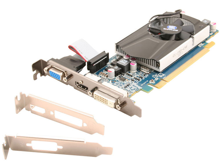 SAPPHIRE HD6570 1G DDR3 PCI-E HDMI/DVI-D/VGA SAHD657-1GD3LPR001 [PCIExp 1GB]
