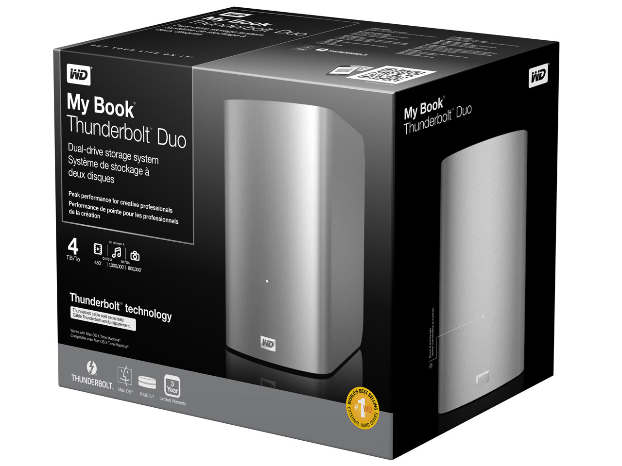 My Book Thunderbolt Duo WDBUPB0040JSL