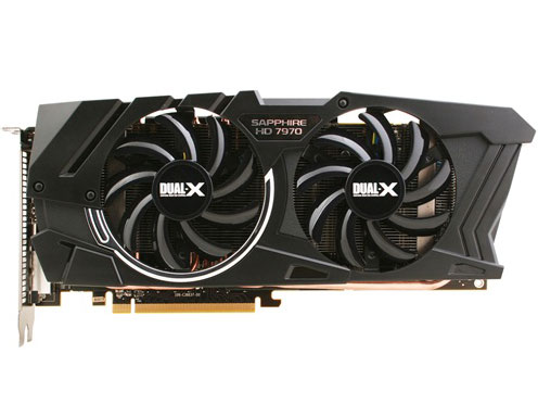 SAPPHIRE HD7970 3G GDDR5 PCI-E HDMI/DVI-I/DUAL MINI DP OC VERSION [PCIExp 3GB]