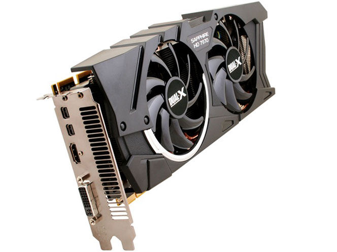 SAPPHIRE HD7970 3G GDDR5 PCI-E HDMI/DVI-I/DUAL MINI DP OC VERSION [PCIExp 3GB]