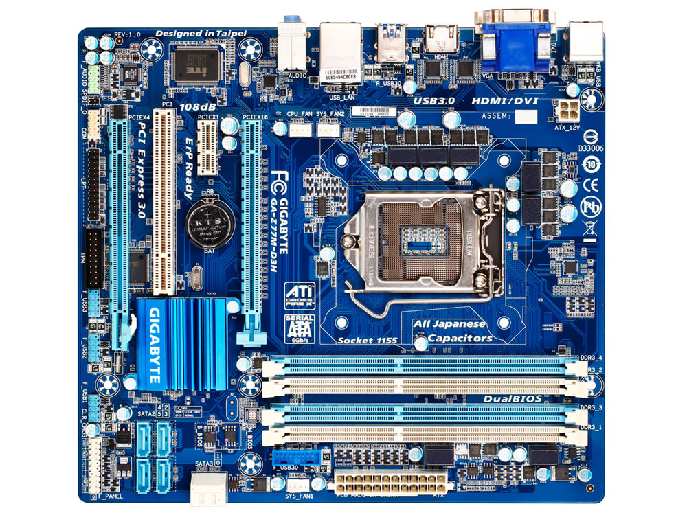 GA-Z77M-D3H [Rev.1.0] �̐��i�摜