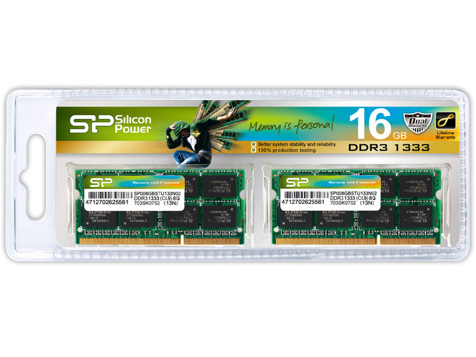 SP016GBSTU133N22 [SODIMM DDR3 PC3-10600 8GB 2���g] �̐��i�摜