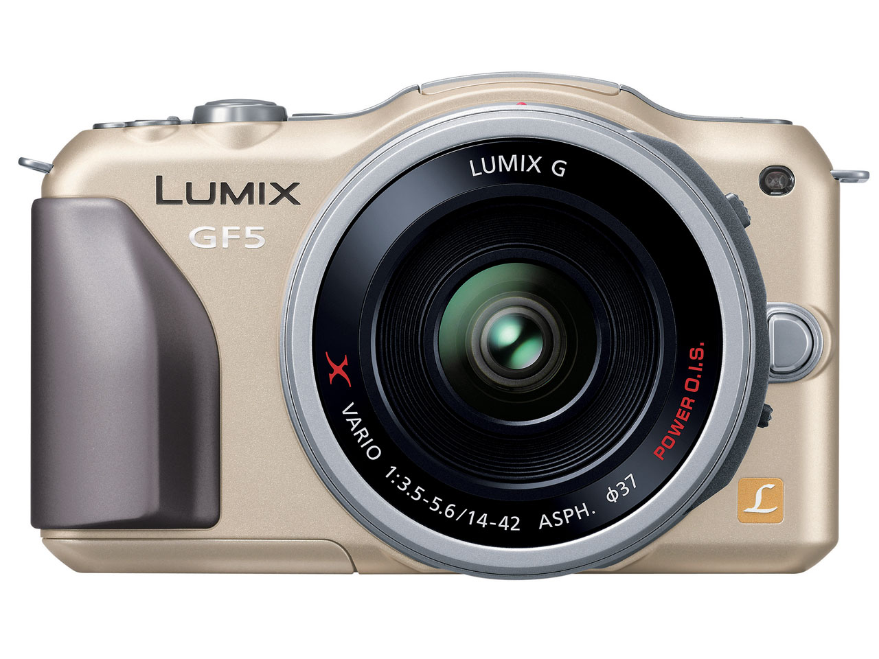 LUMIX DMC-GF5X-N �d���Y�[�������Y�L�b�g [�V�����p���S�[���h] �̐��i�摜
