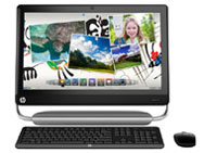 TouchSmart PC 520-1160jp �f�B�X�v���C��̌^���f�� �̐��i�摜