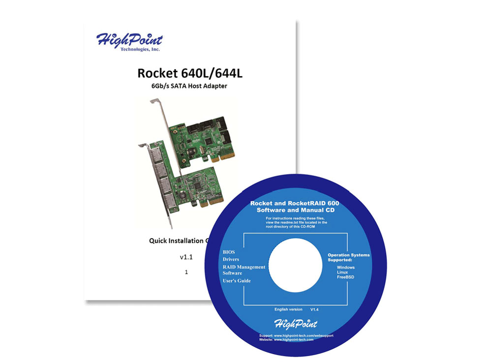 Rocket 644L [eSATA/RAID]