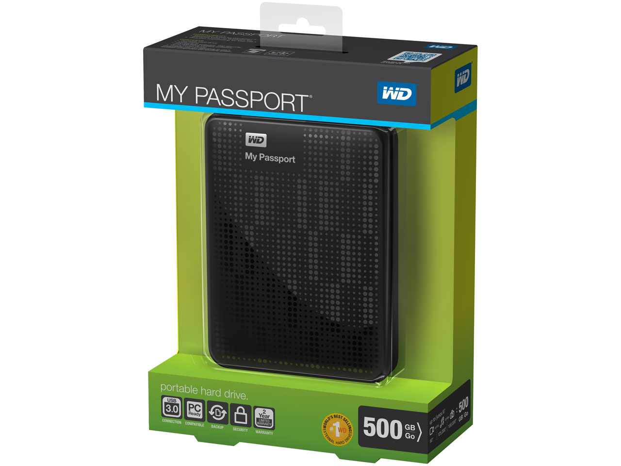 My Passport WDBKXH5000ABK [�u���b�N]